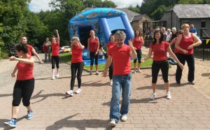 Dylan Quinn and community dance troupe perform at Killesher Open Art Day