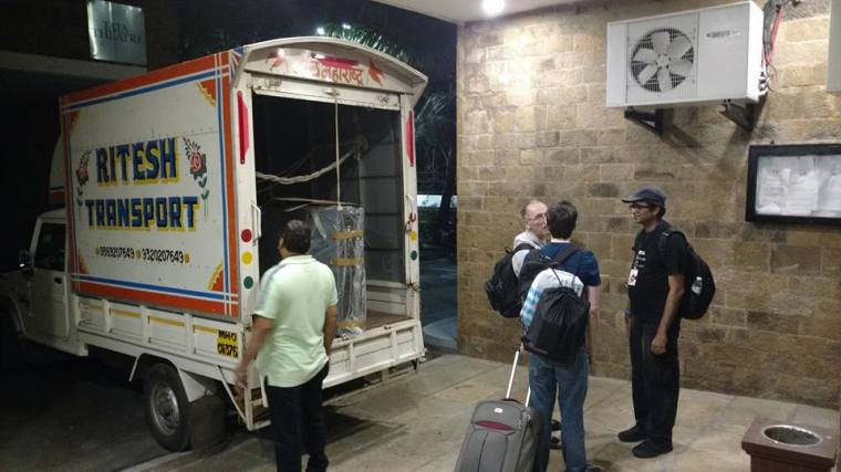 Big Fellow India - set is loaded for 3-day cross-continent drive to Delhi